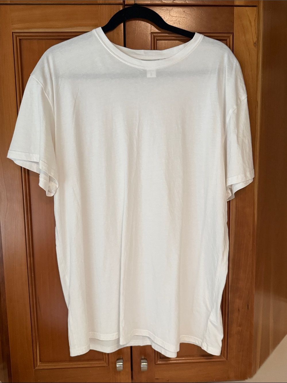 Athleta True Cotton Tee White Large